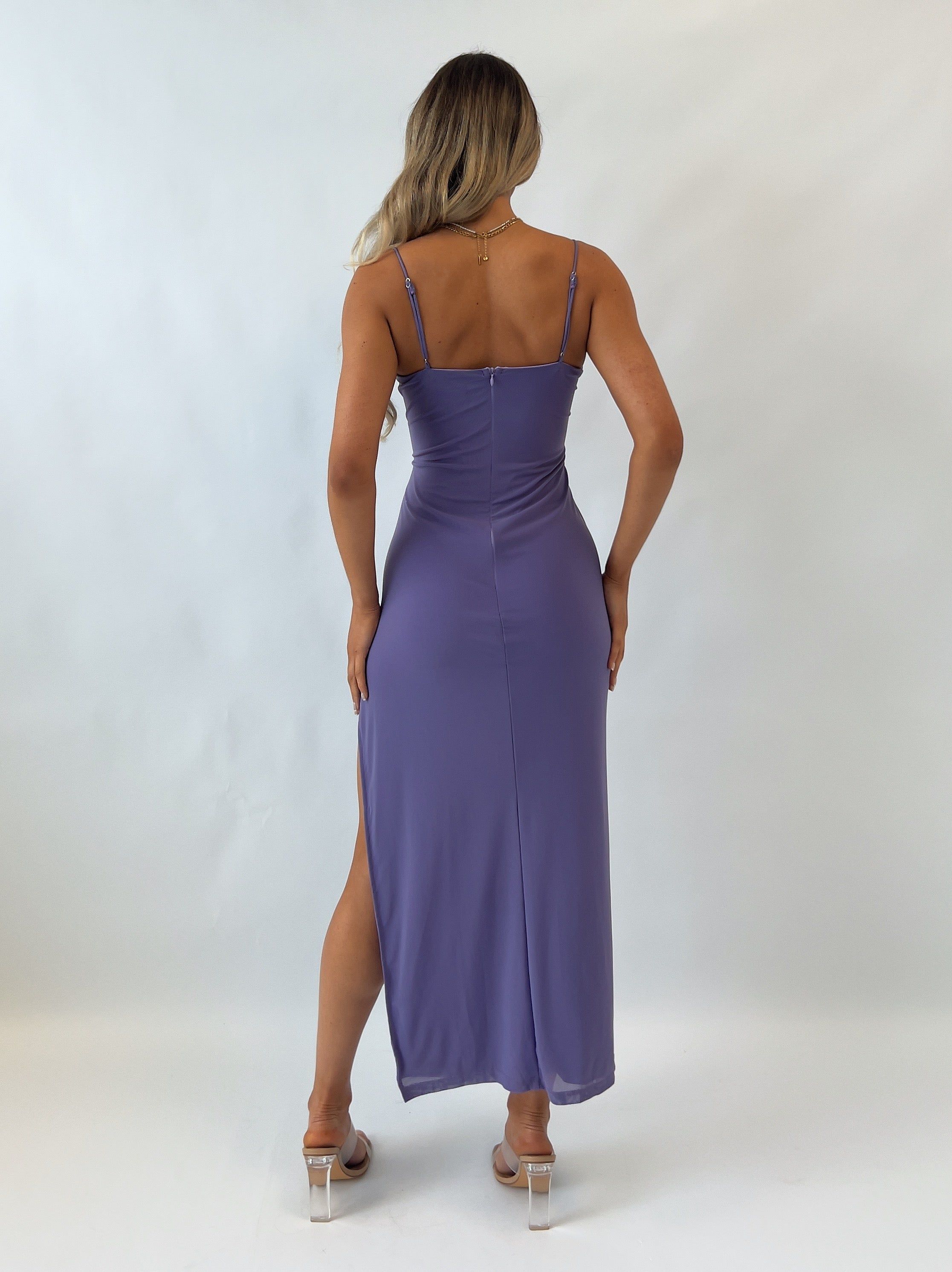 Taiya Midi Dress - Mauve sold by Kameli Boutique product image thumbnail 5