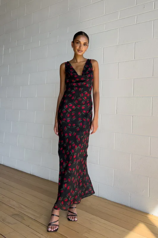 Acacia Floral Maxi Dress sold by Kameli Boutique