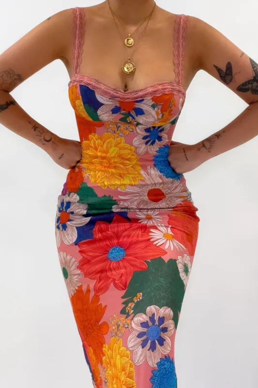 Cassandra Floral Maxi Dress sold by Kameli Boutique