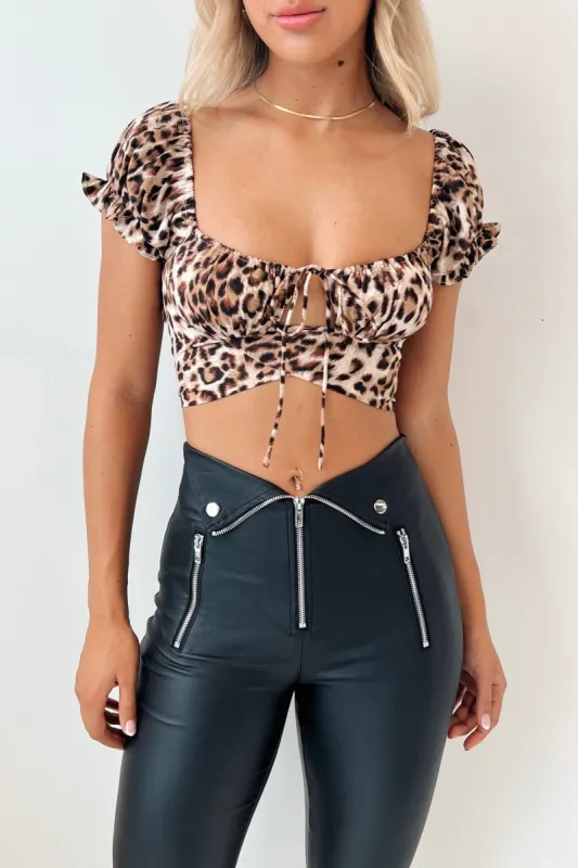 Leo Crop Top sold by Kameli Boutique