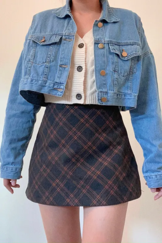 Keana Denim Jacket - Blue sold by Kameli Boutique