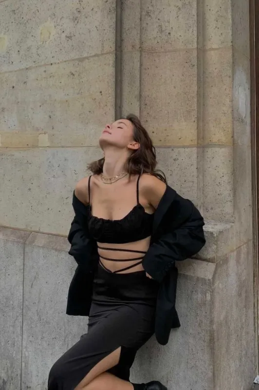 Bristol Top - Black sold by Kameli Boutique