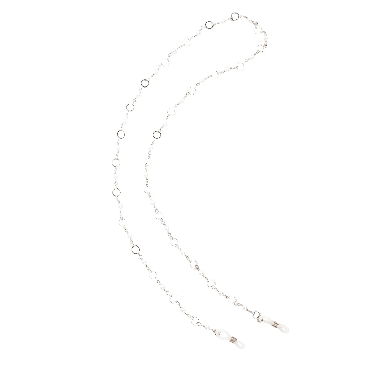 Silver Pearl Chain sold by Dima Eyewear product image thumbnail 3