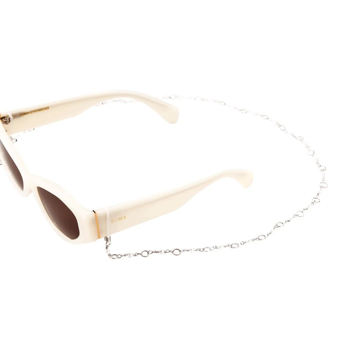 Silver Pearl Chain sold by Dima Eyewear