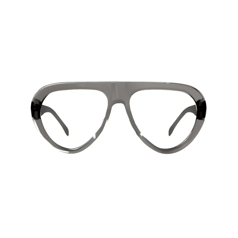 Aggie Crystal Grey Frame Glasses sold by Dima Eyewear