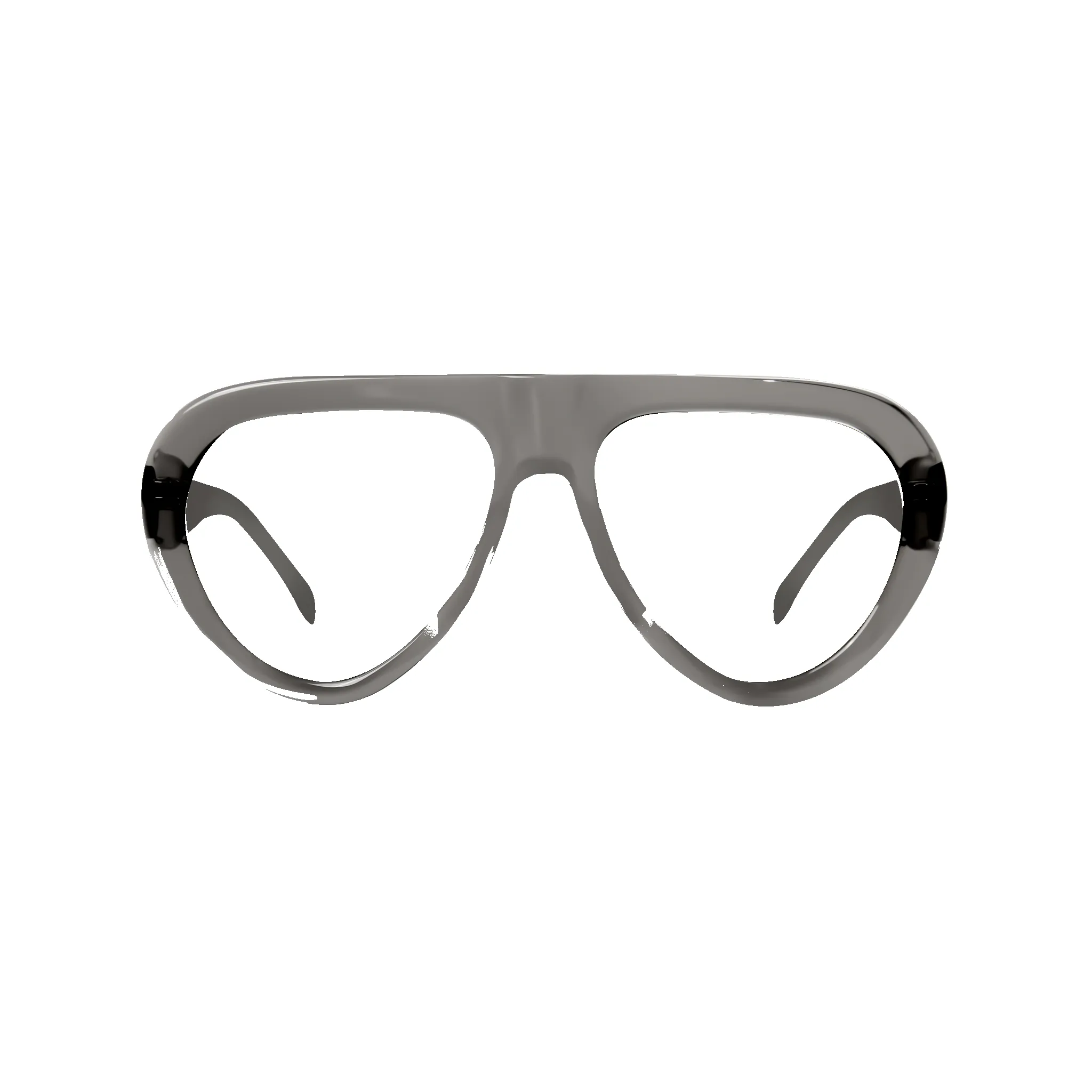 Aggie Crystal Grey Frame Glasses sold by Dima Eyewear