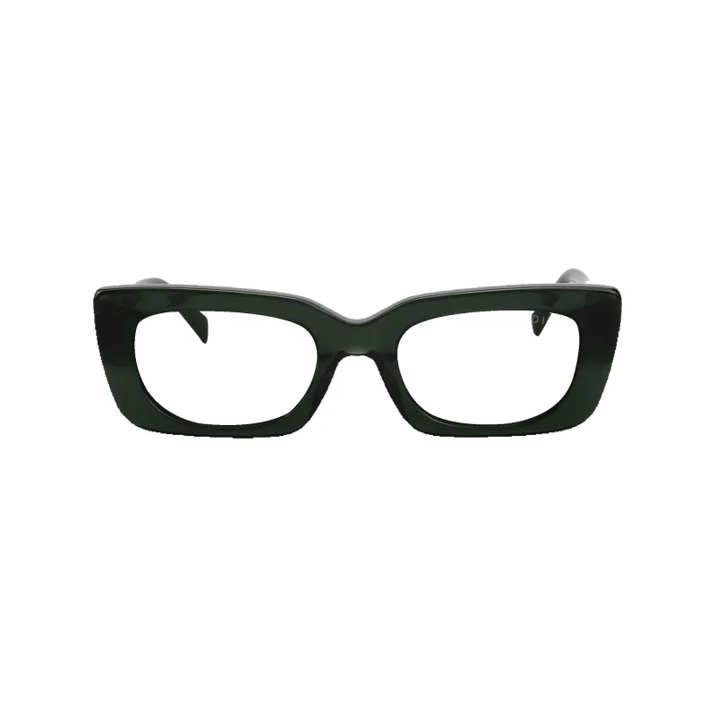 Lola Crystal Green Frame Glasses sold by Dima Eyewear