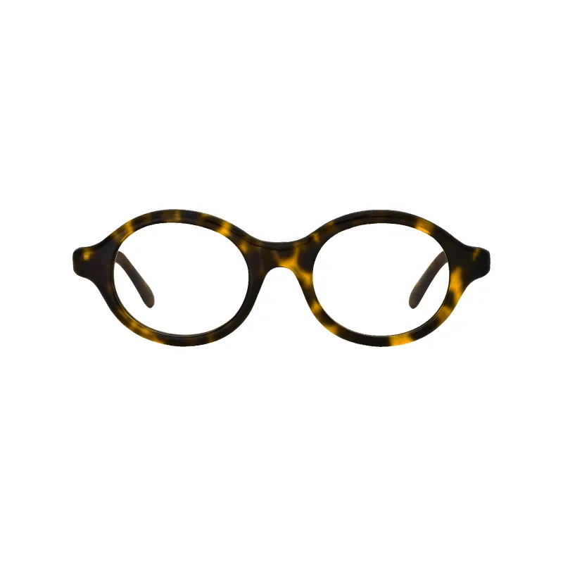 Aila Amber Tortoise Frame Glasses made by Dima Eyewear