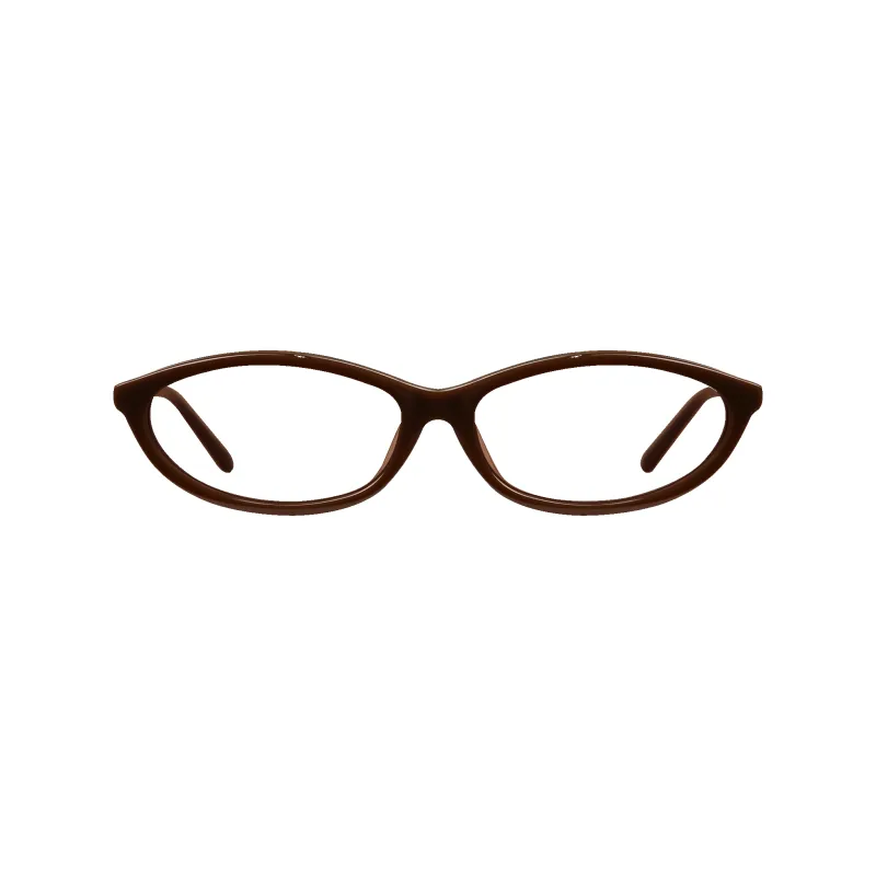Dina Brown Frame Glasses made by Dima Eyewear
