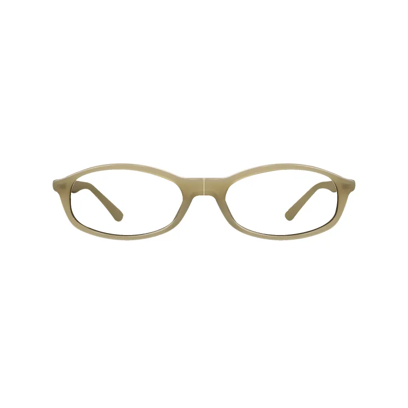 Sundra Milky Light Olive Frame Glasses sold by Dima Eyewear