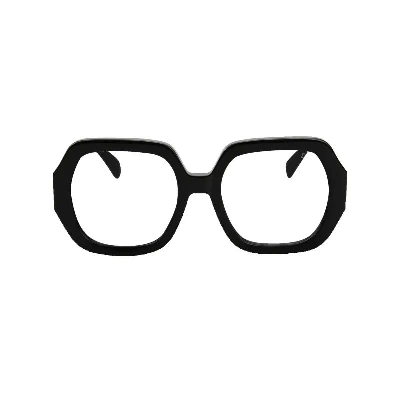 Sienna Black Frame Glasses made by Dima Eyewear