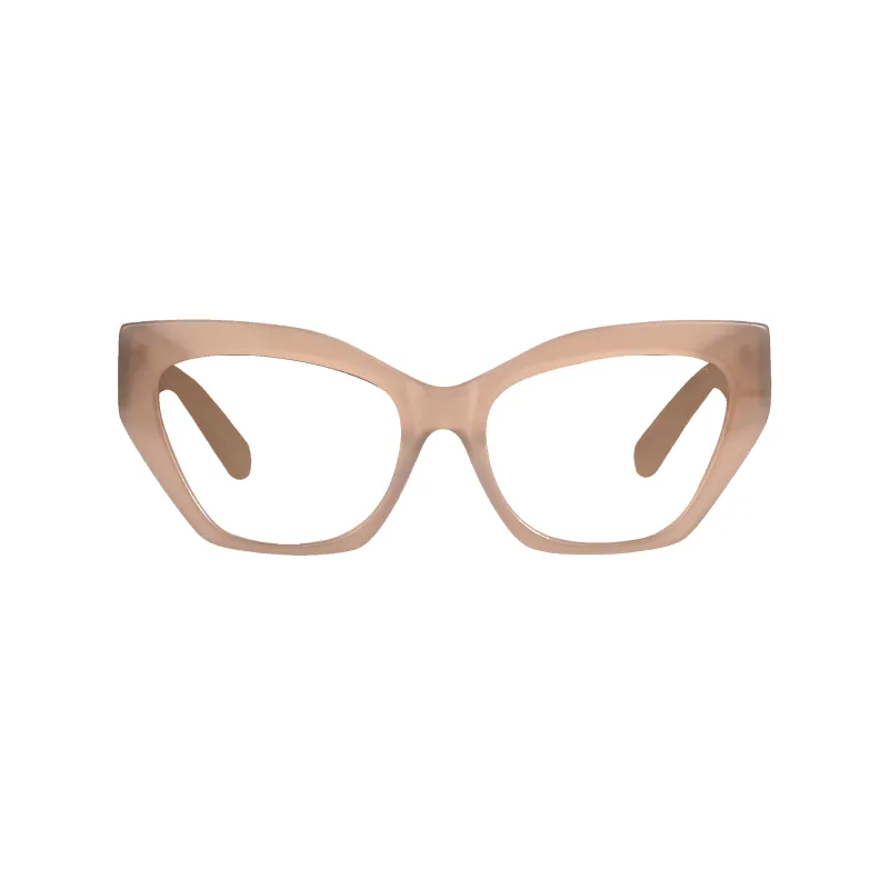 Olivia Honey Marple Frame Glasses made by Dima Eyewear