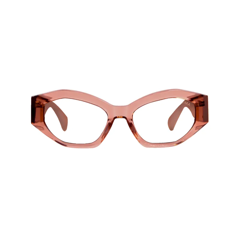 Mia Taupe Frame Glasses made by Dima Eyewear