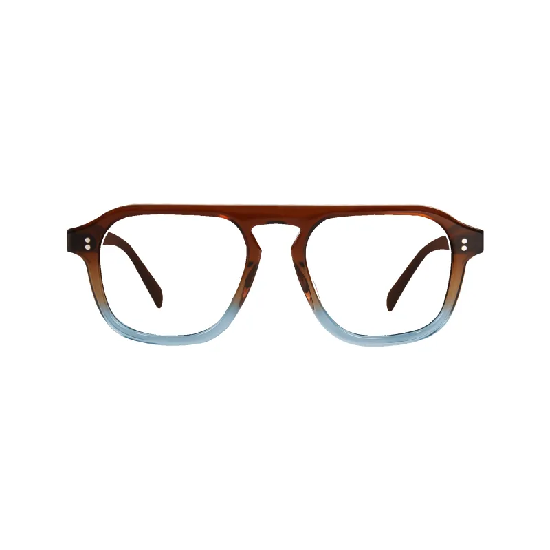 Cameo Brown Grey Gradient Frame Glasses sold by Dima Eyewear