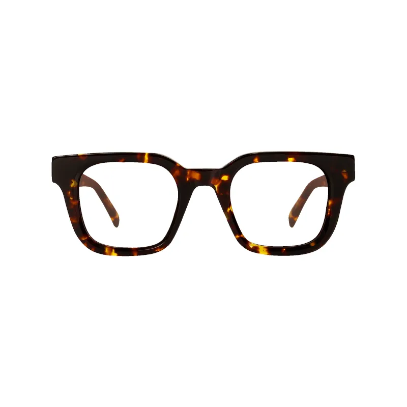 Marlo Amber Tortoise Frame Glasses made by Dima Eyewear