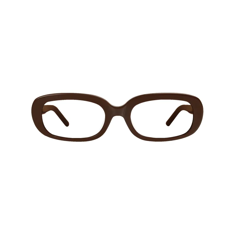 Violet Brown Frame Glasses made by Dima Eyewear