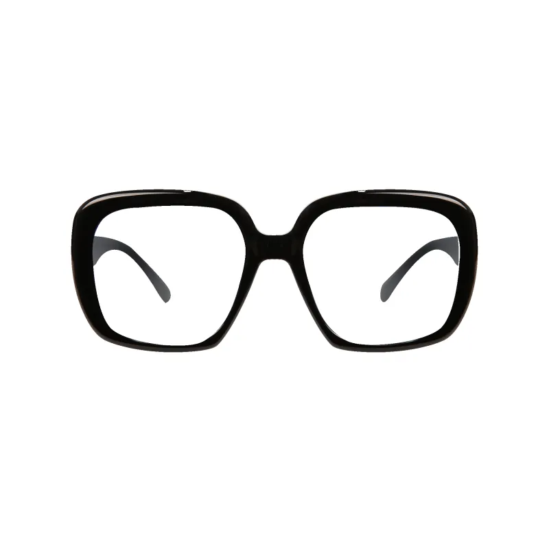 Amelia Black Frame Glasses made by Dima Eyewear