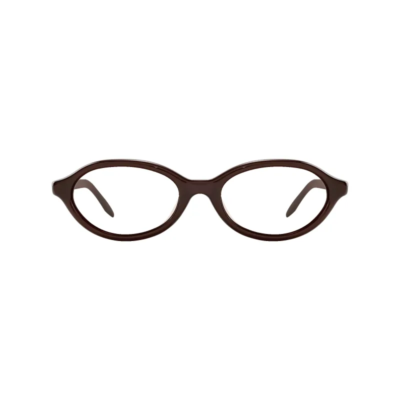 Tess Brown Frame Glasses made by Dima Eyewear