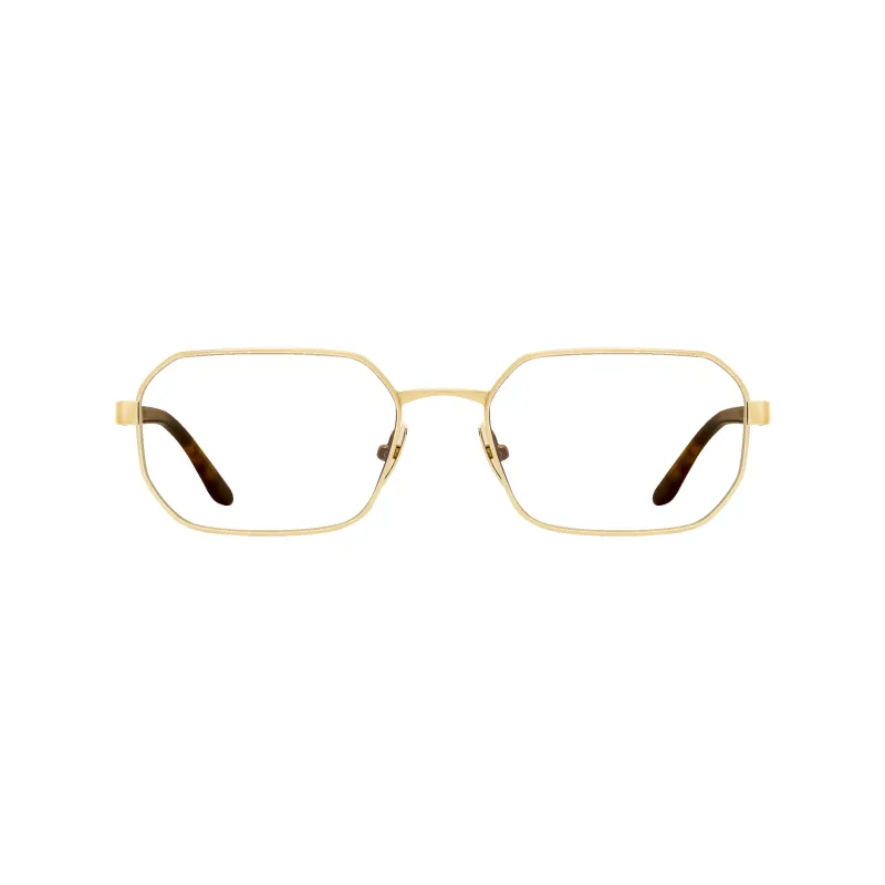 Crux Gold/Dark Tortoise Frame Glasses made by Dima Eyewear