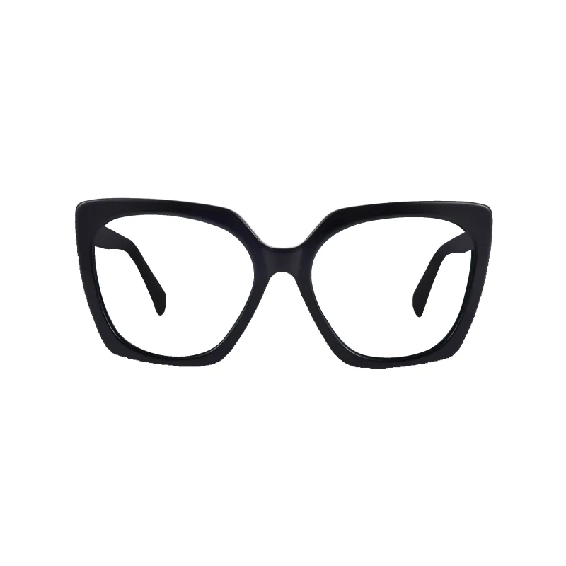 Gina Black Frame Glasses made by Dima Eyewear