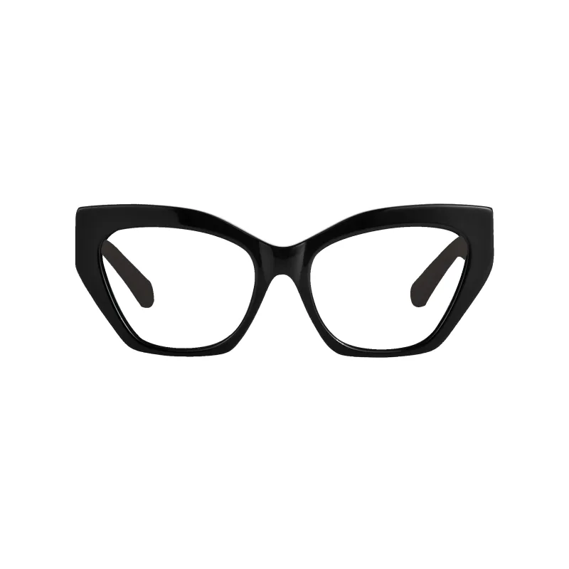 Olivia Black Frame Glasses made by Dima Eyewear