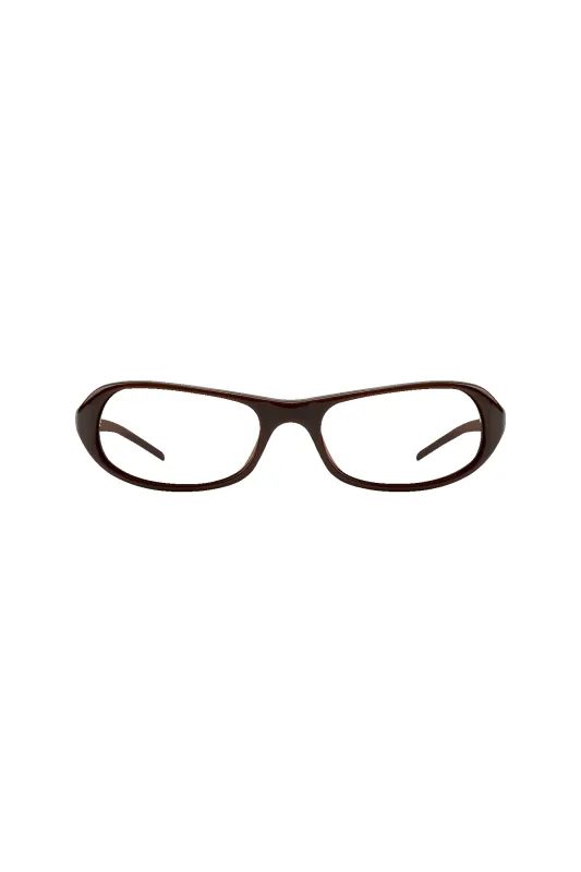 Linea Brown Frame Glasses made by Dima Eyewear