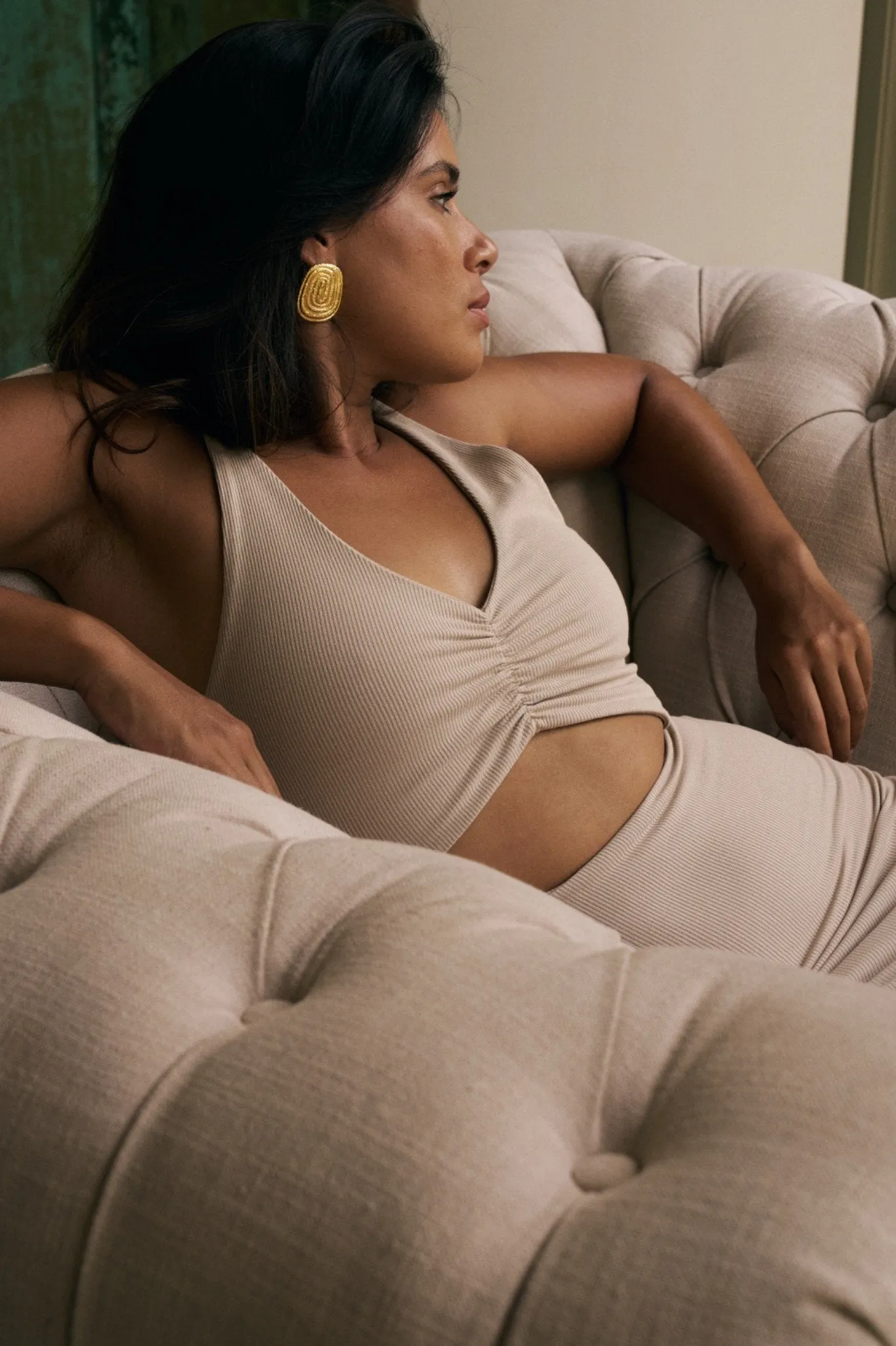 Reily Maxi Dress - Coconut sold by Riot Swim product image thumbnail 4
