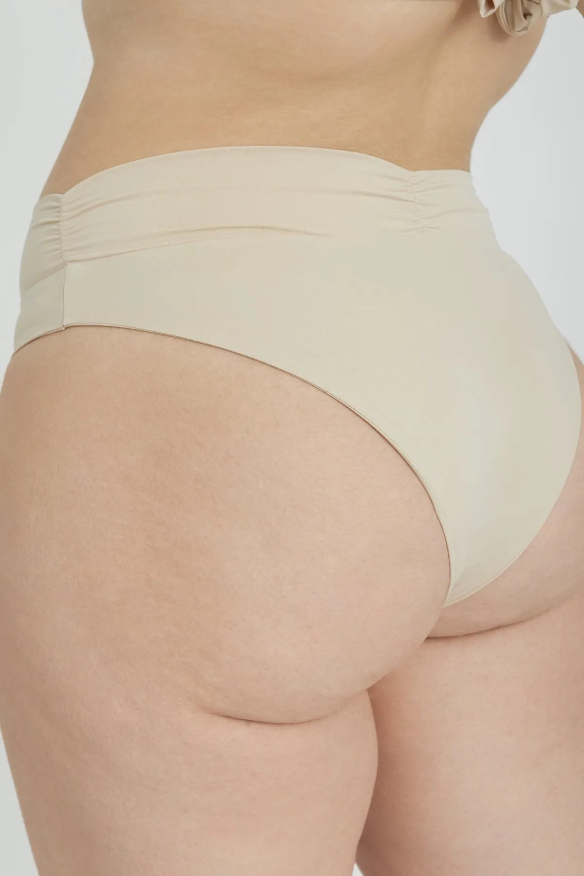 Pico High Waist Bottom - Coconut sold by Riot Swim product image thumbnail 2