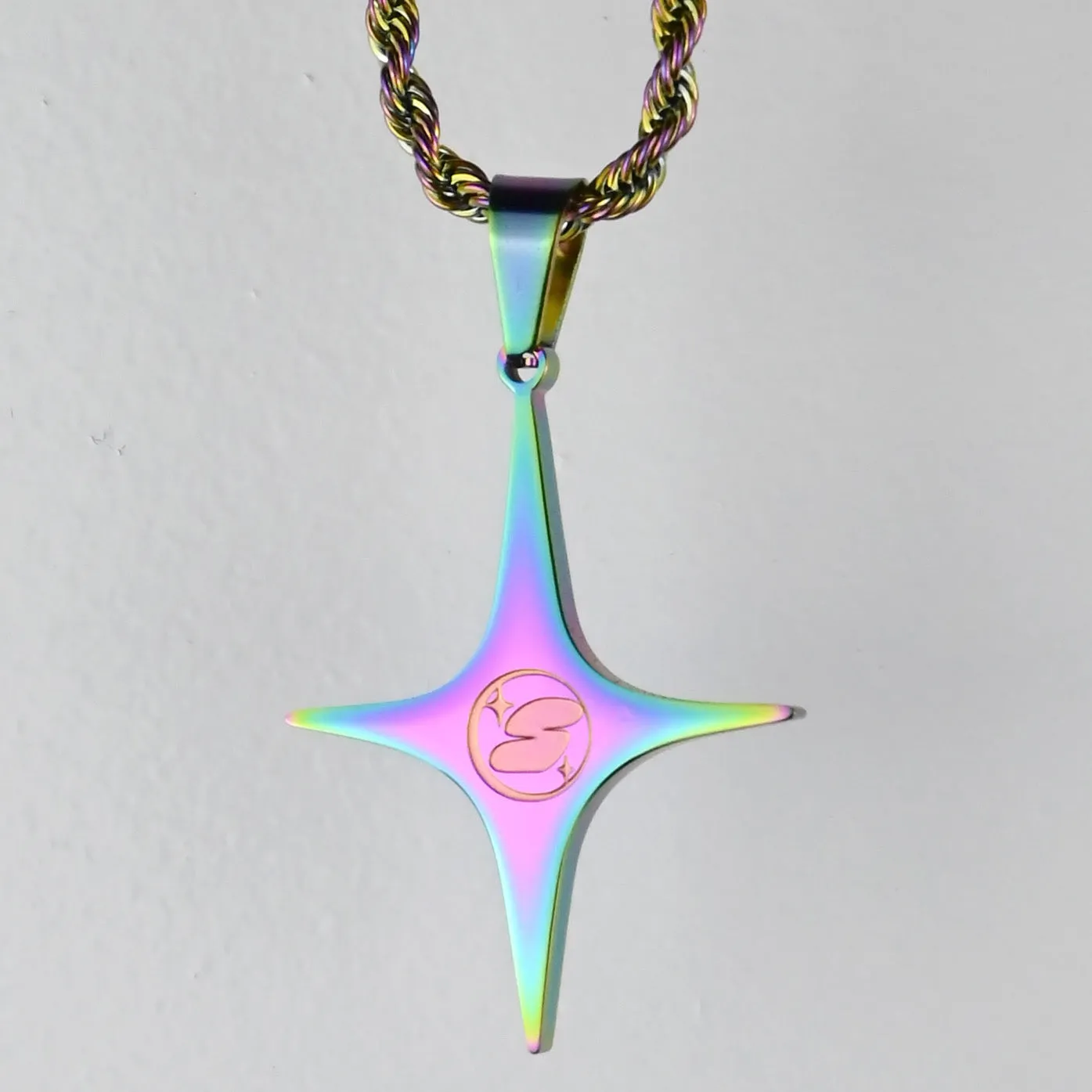 IRIDESCENT STAR PENDANT sold by STNR