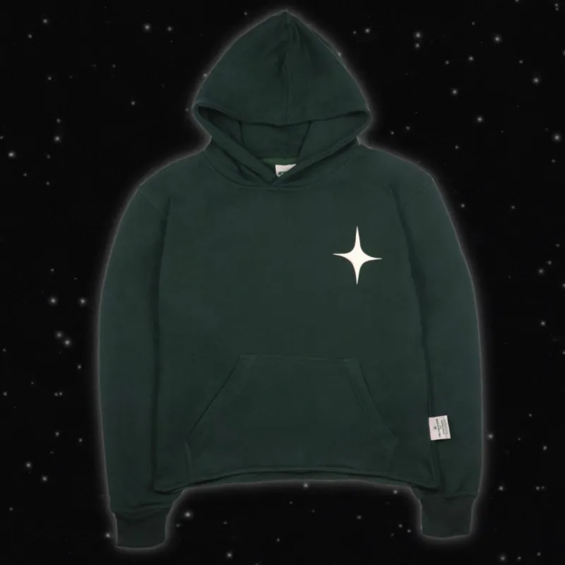 STAR N MOON HOODIE DISTRESSED sold by STNR