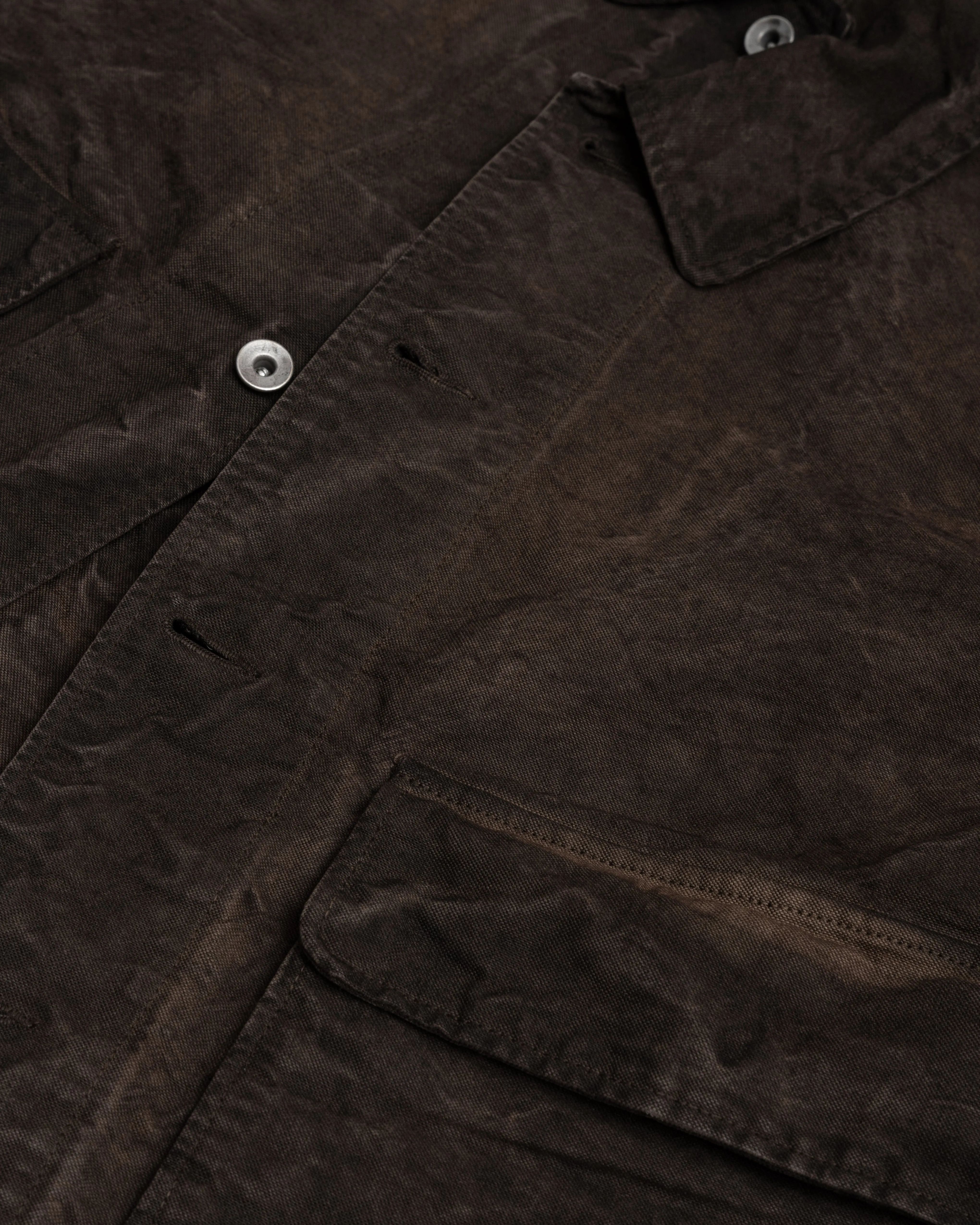 REPLICA JACKET - KAKISHIBU IRON COTTON WASHI DUCK sold by James Coward product image thumbnail 3