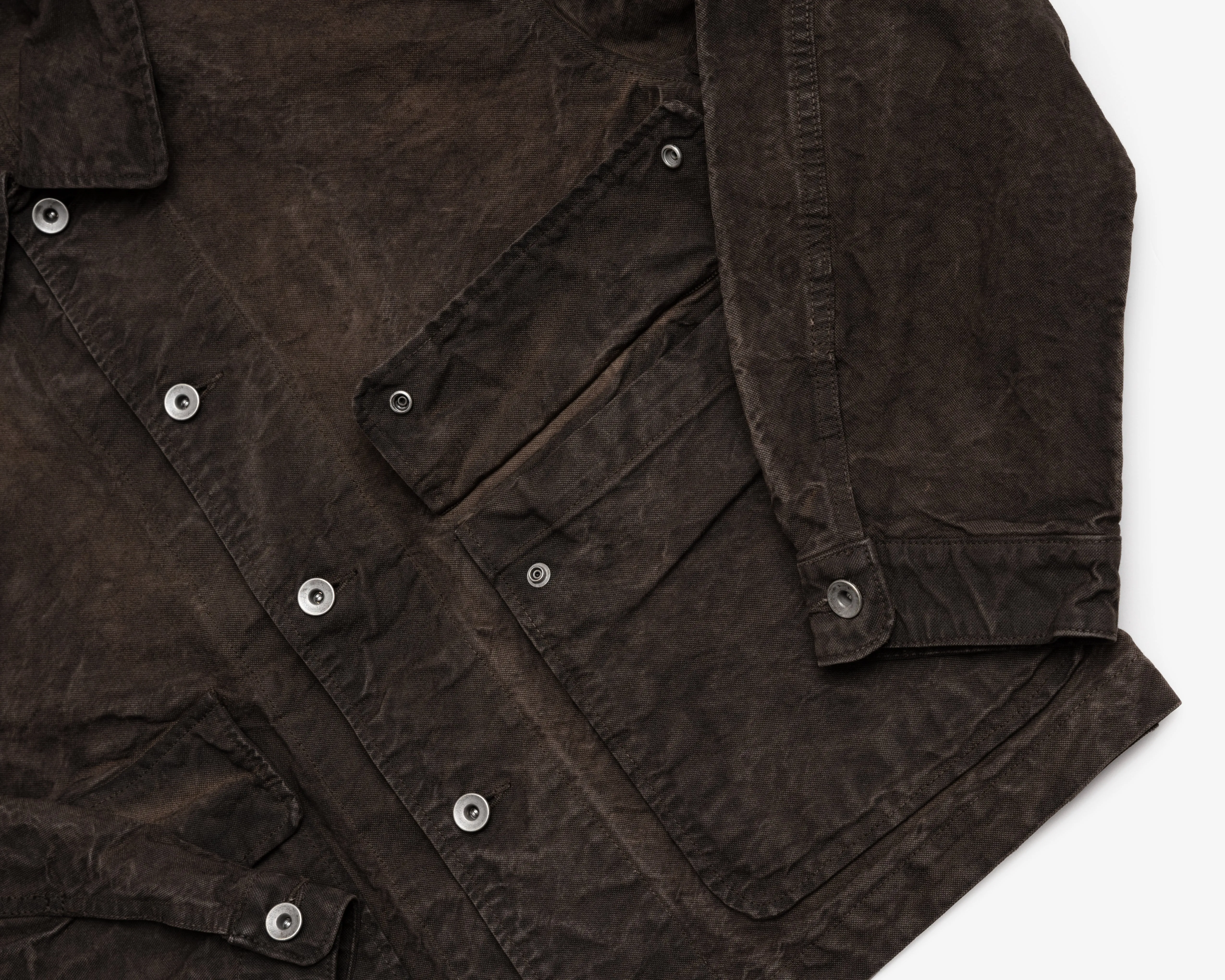 REPLICA JACKET - KAKISHIBU IRON COTTON WASHI DUCK sold by James Coward product image thumbnail 2