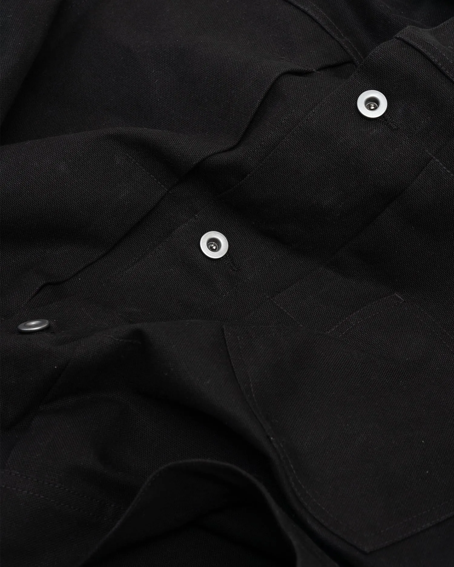 RANGE JACKET - BLACK COTTON WASHI OXFORD CLOTH sold by James Coward product image thumbnail 4