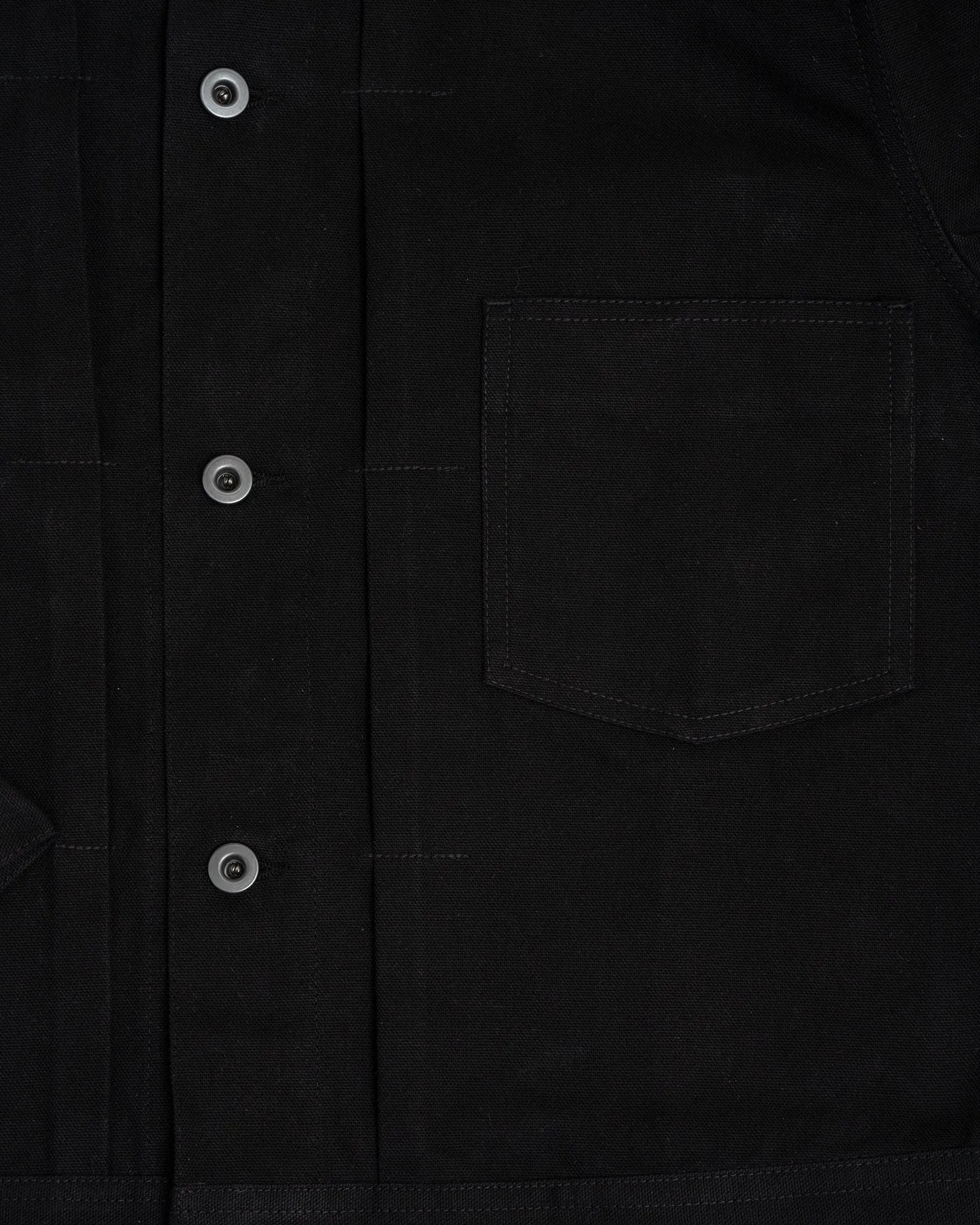 RANGE JACKET - BLACK COTTON WASHI OXFORD CLOTH sold by James Coward product image thumbnail 5