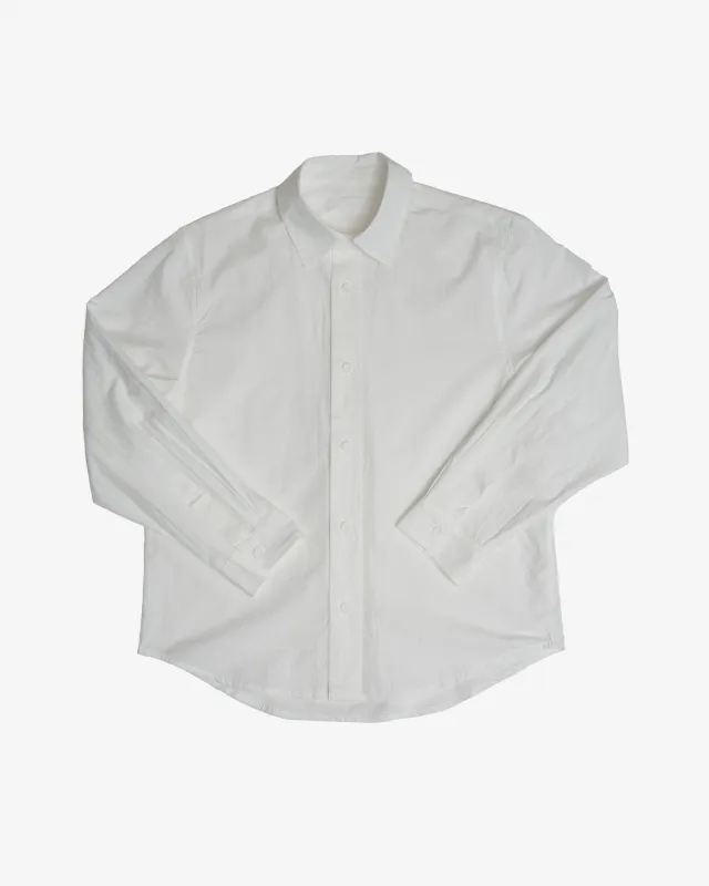 FILTER SHIRT - NATURAL COTTON WOOL sold by James Coward