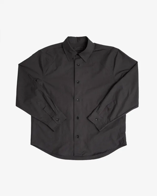 FILTER SHIRT - CHARCOAL COTTON WASHI sold by James Coward