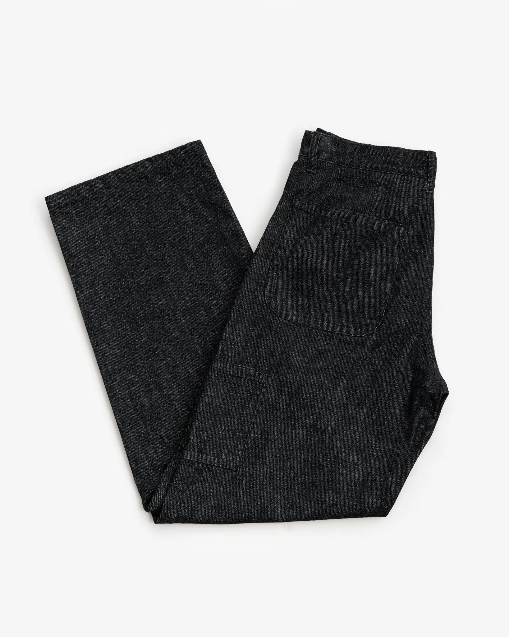 CARPENTER JEAN - BLACK ONE WASH DENIM sold by James Coward product image thumbnail 4