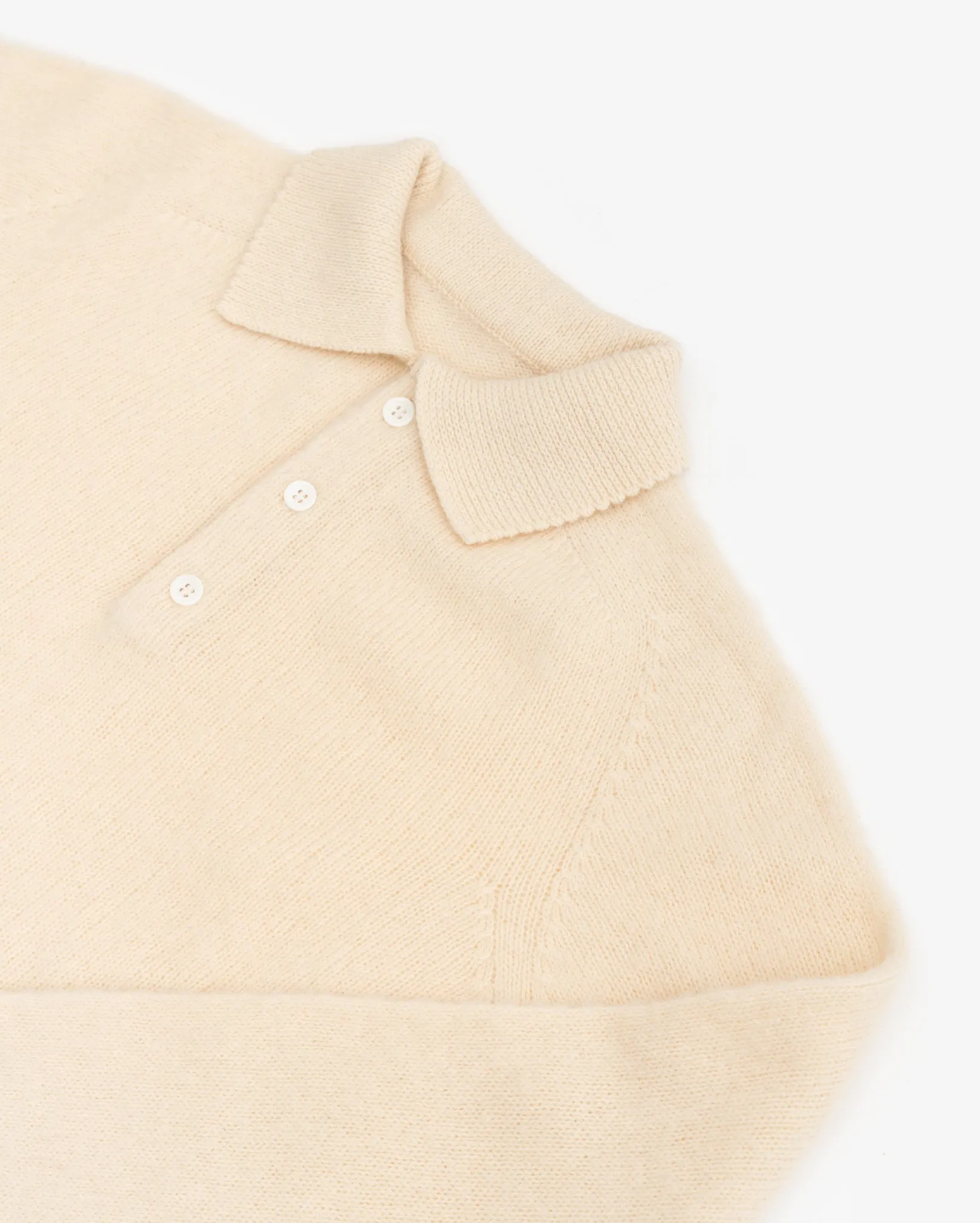 SHETLAND POLO - CREAM sold by James Coward product image thumbnail 3