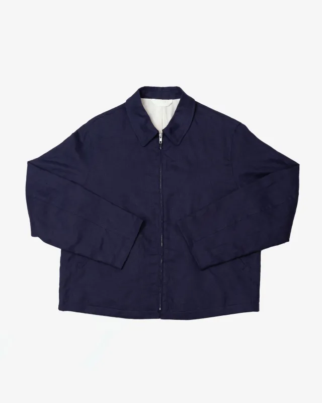 SITE JACKET - MIDNIGHT LINEN sold by James Coward