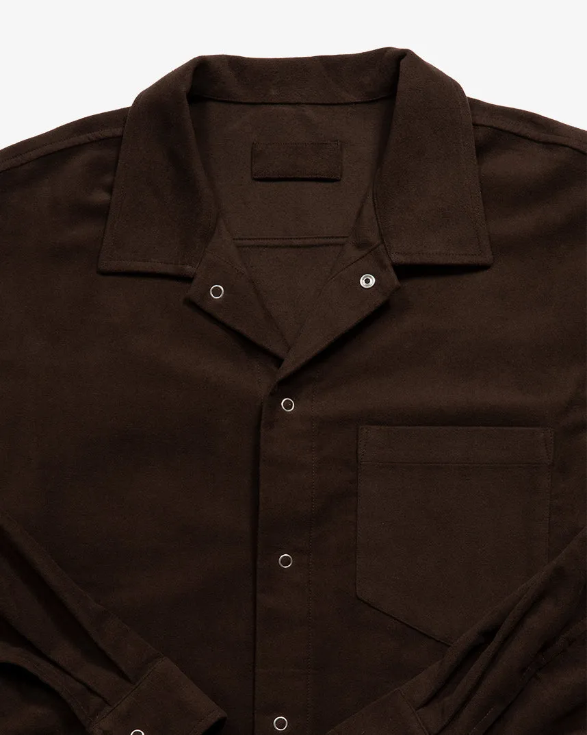 WORKSHOP SHIRT - MUD MOLESKIN sold by James Coward product image thumbnail 2