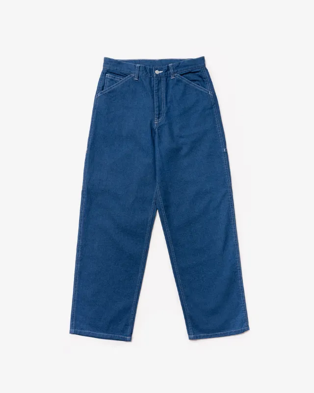 CARPENTER JEAN - INDIGO ONE WASH DENIM sold by James Coward