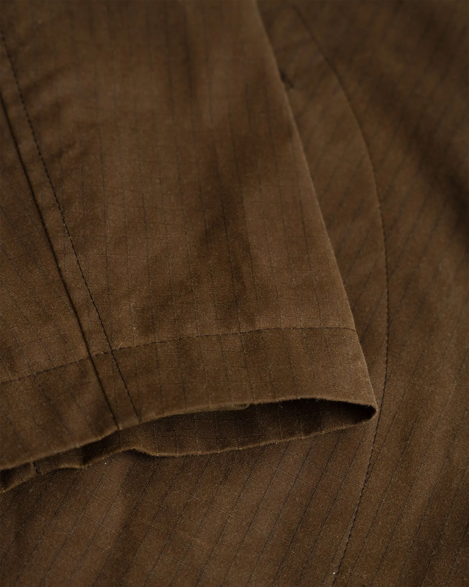 SITE JACKET - COYOTE WAXED ORGANIC COTTON RIPSTOP sold by James Coward product image thumbnail 3