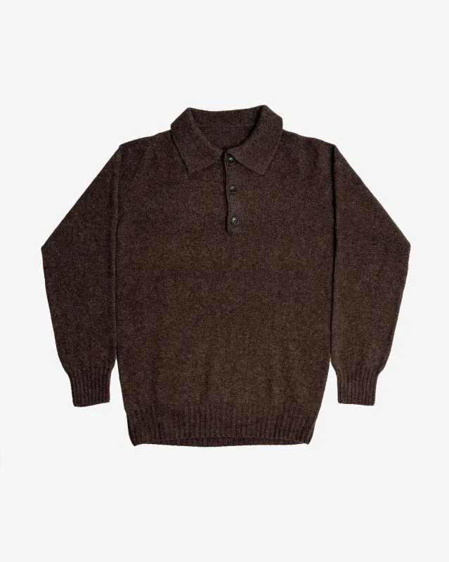 HARROW SWEATER - EARTH sold by James Coward