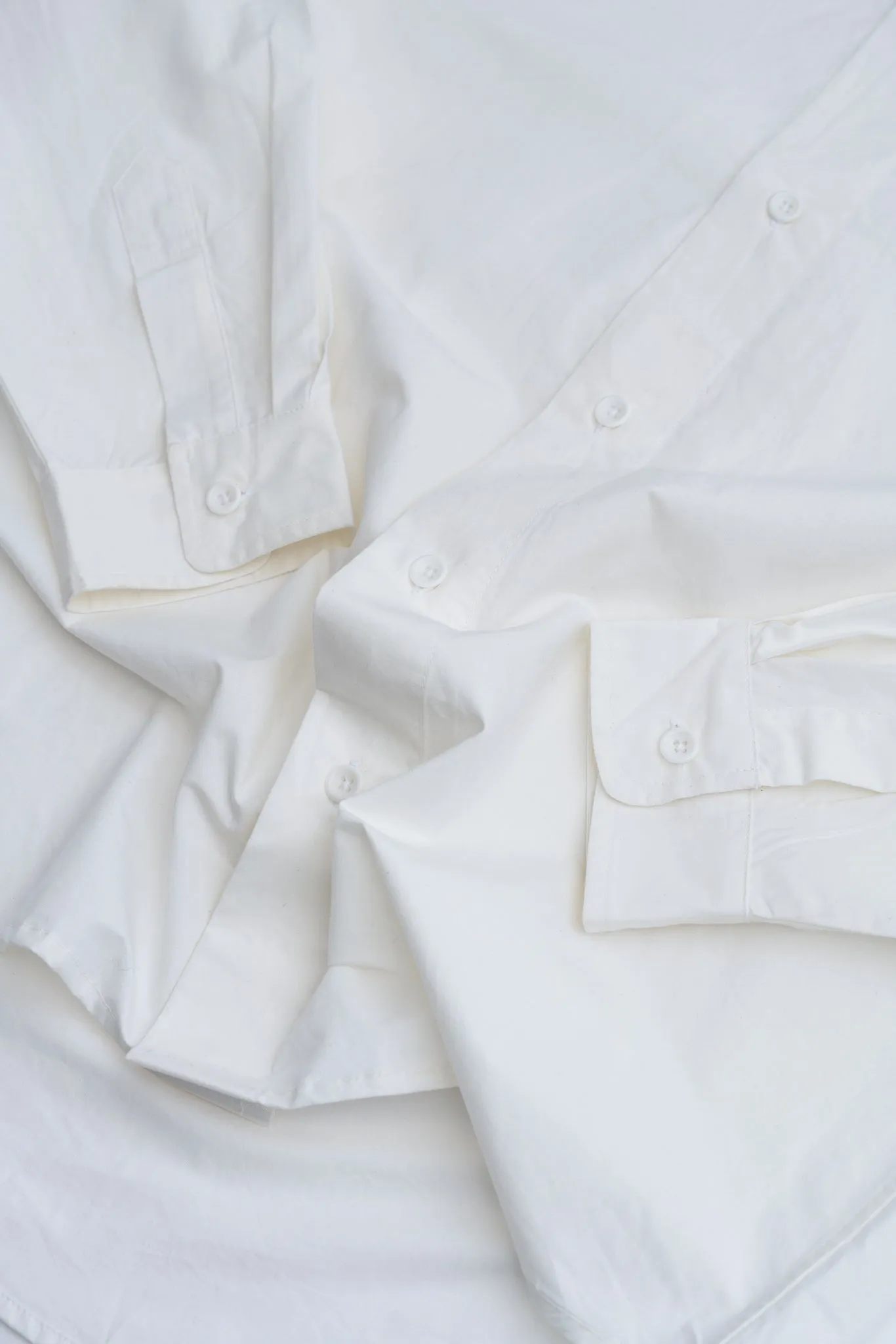 FILTER SHIRT - WHITE COTTON/WASHI TYPEWRITER sold by James Coward product image thumbnail 3