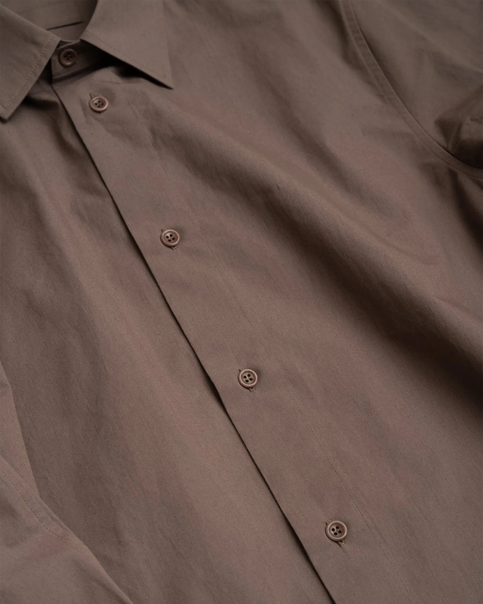 FILTER SHIRT - TAUPE COTTON/WASHI TYPEWRITER sold by James Coward product image thumbnail 5