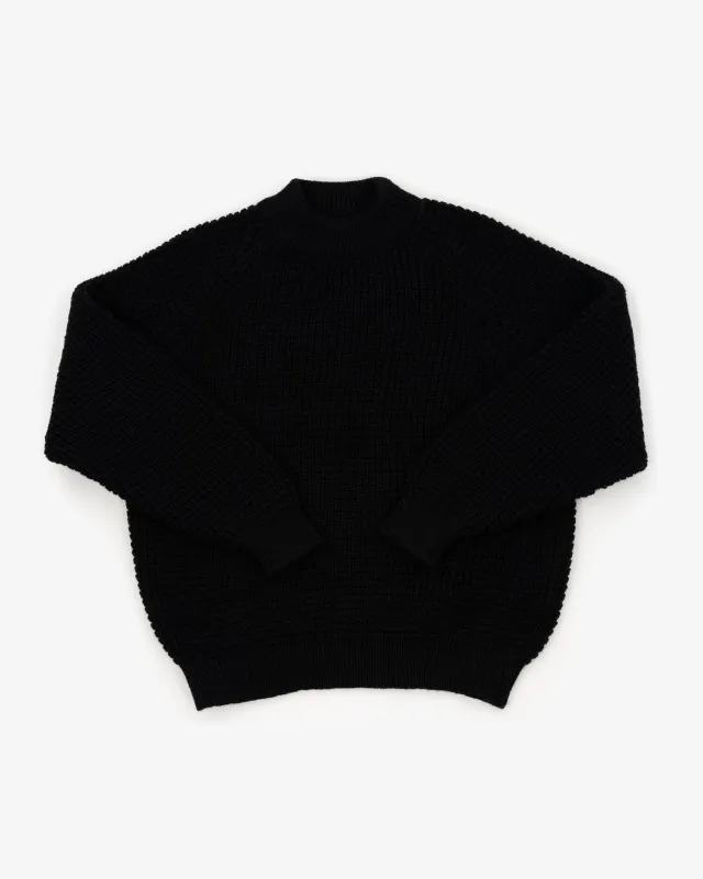 BELCARRA SWEATER - BLACK sold by James Coward
