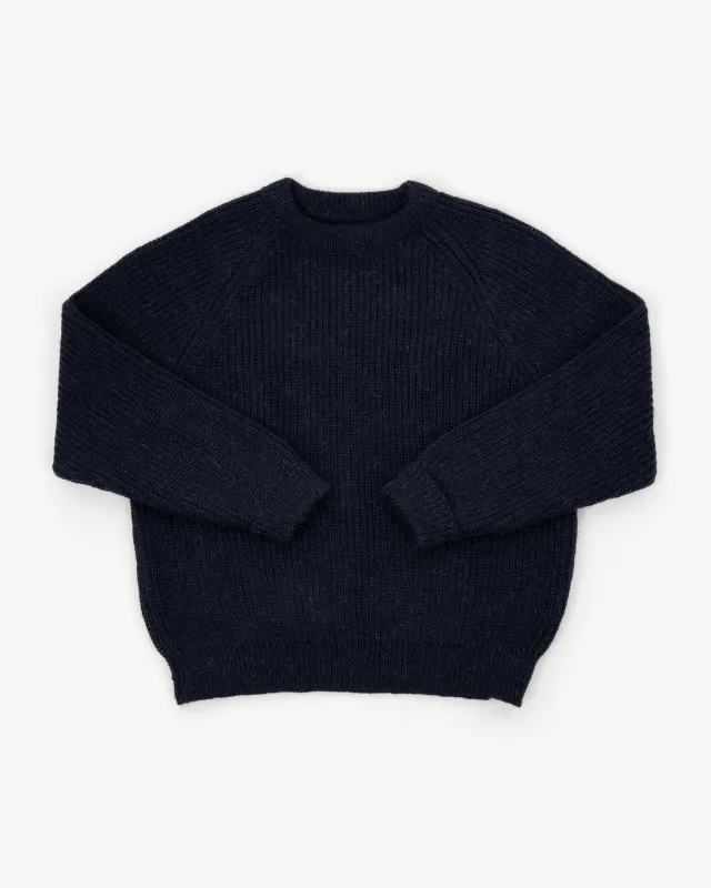 FINISTERRE SWEATER - NAVY sold by James Coward