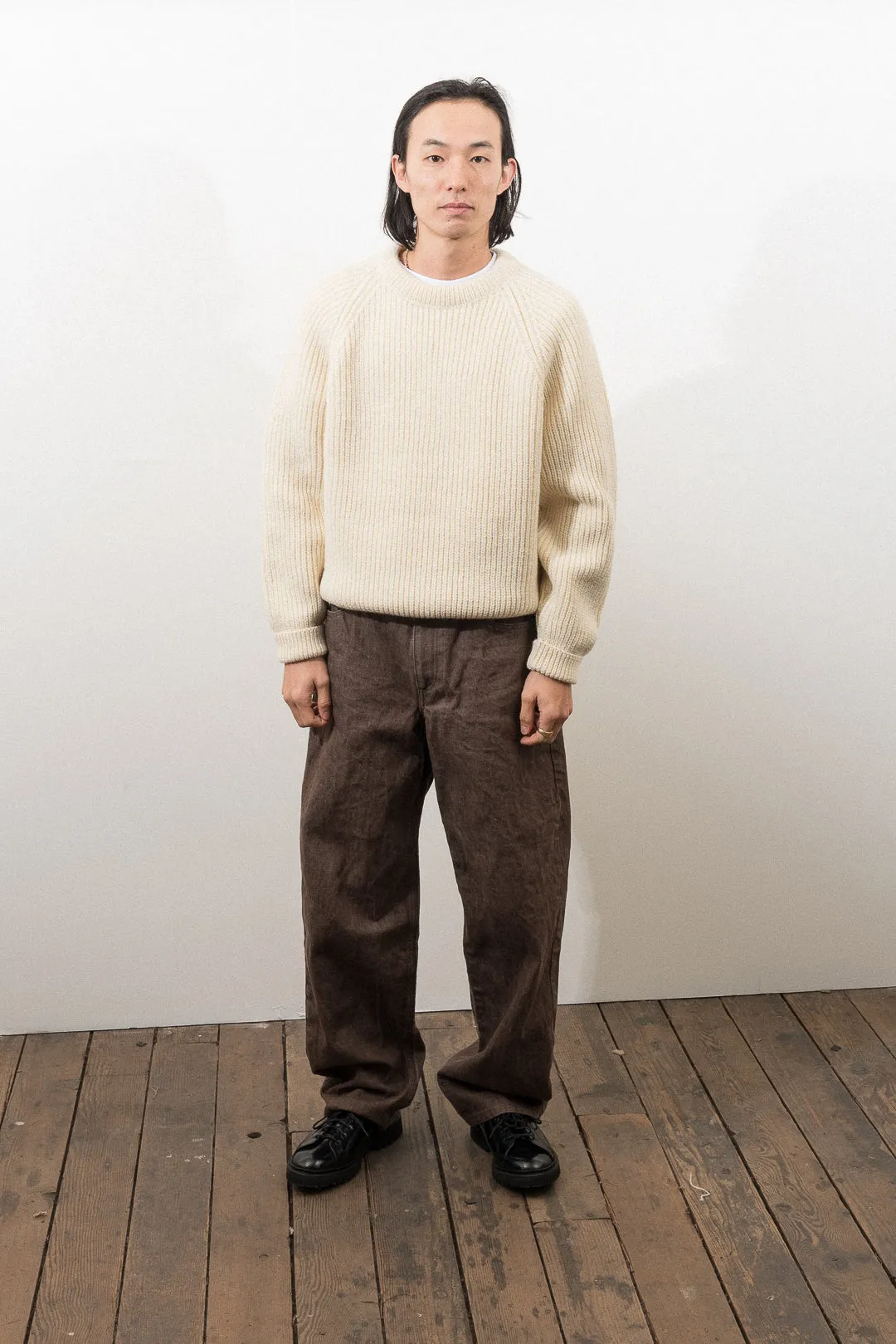 FINISTERRE SWEATER - ECRU sold by James Coward product image thumbnail 4