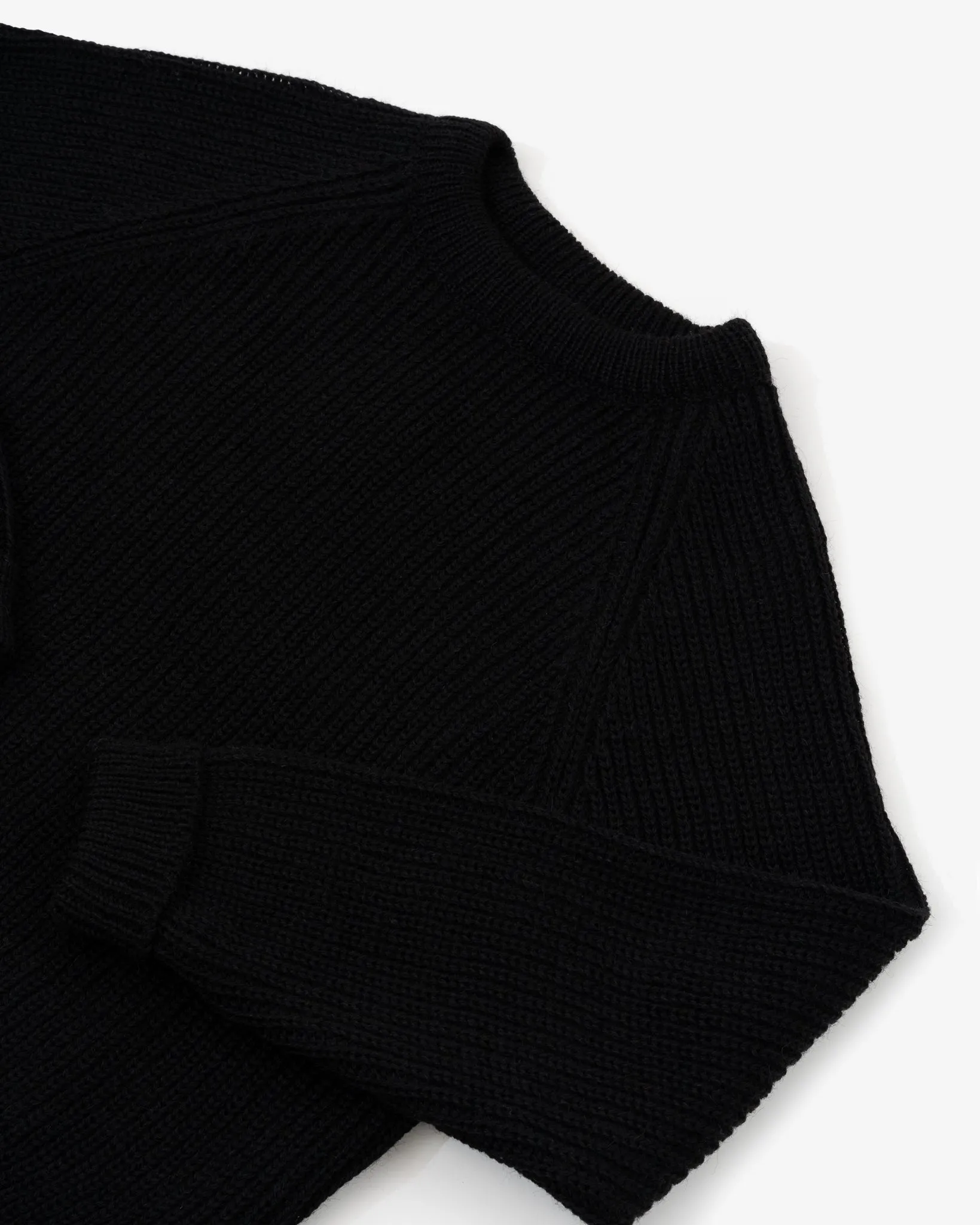 FINISTERRE SWEATER - BLACK sold by James Coward product image thumbnail 3