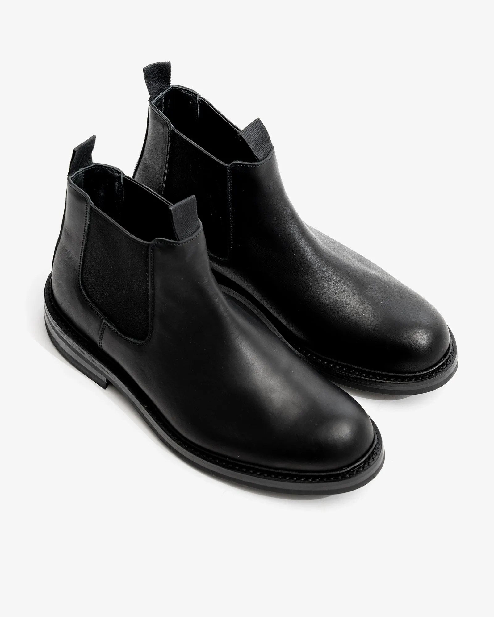 DEALER BOOT - BLACK PAMPUS LEATHER sold by James Coward